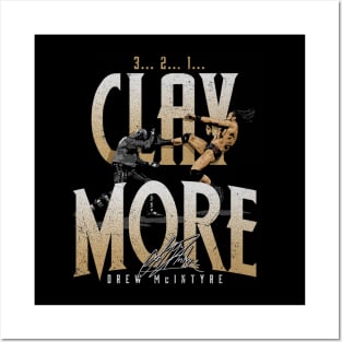 Drew McIntyre Claymore Posters and Art